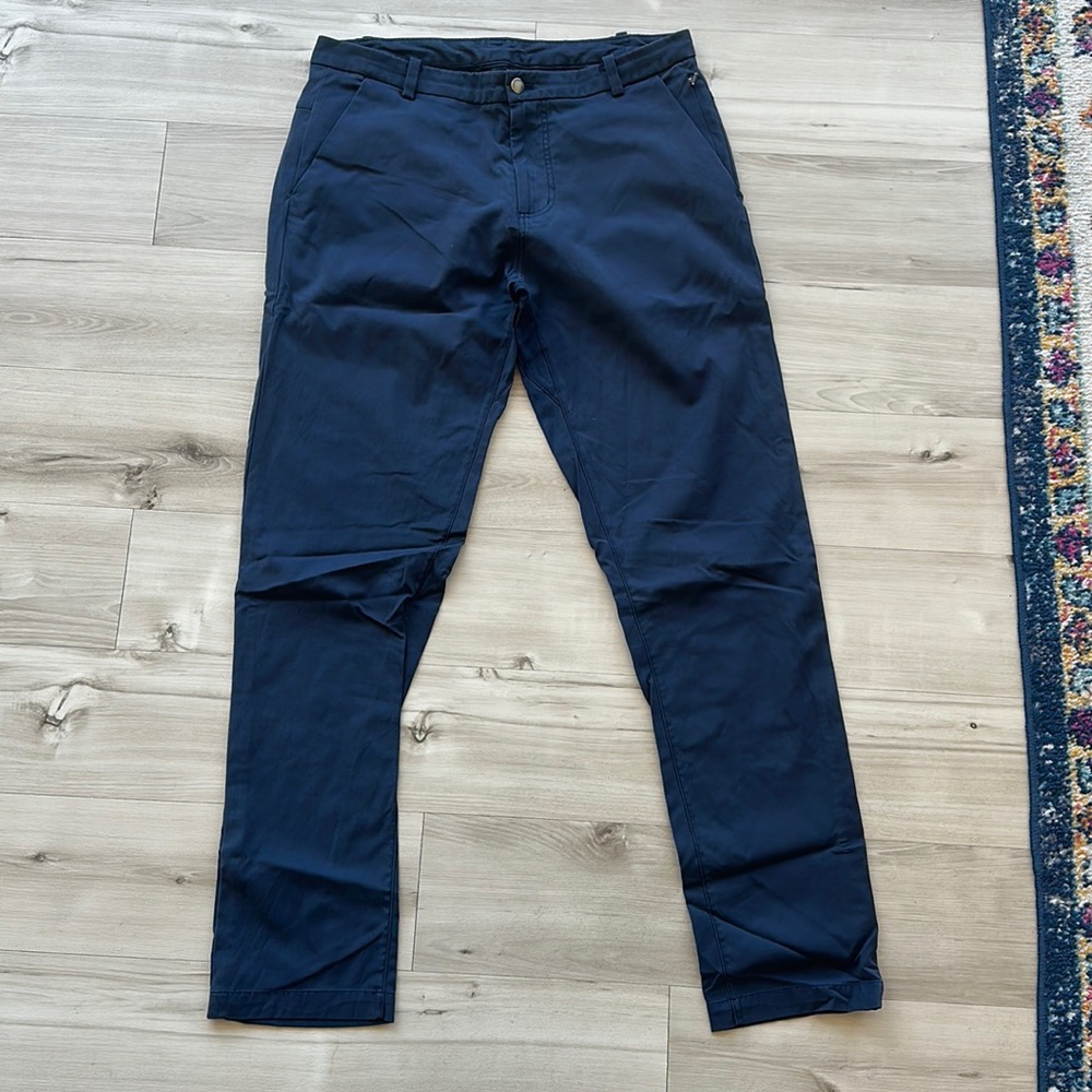 Lululemon Commission Pant 34W Navy Blue